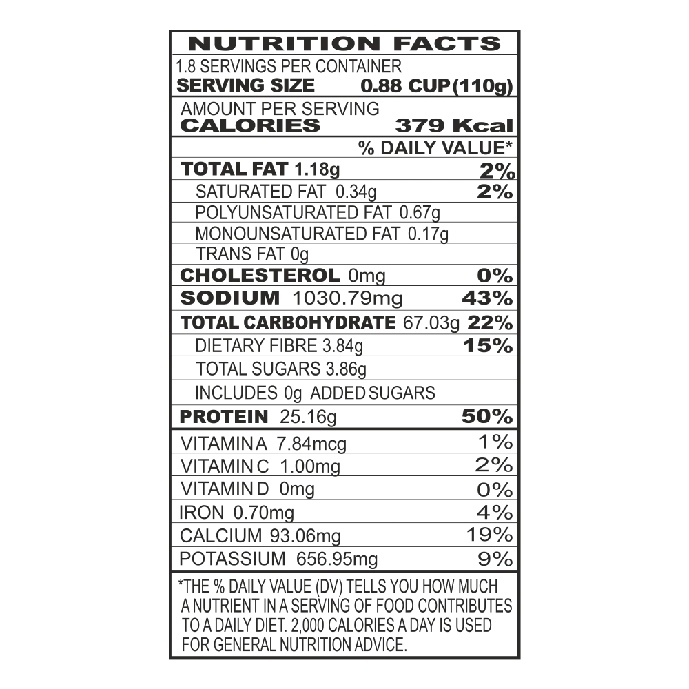 Dalwada Instant Mix Flour – Healthy & Tasty, Makes 21 Servings, 200g