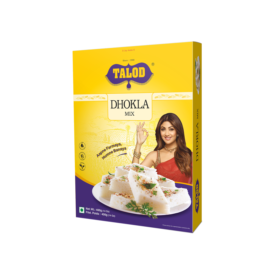 Dhokla Instant Mix Flour - Healthy & Tasty, Makes 400g
