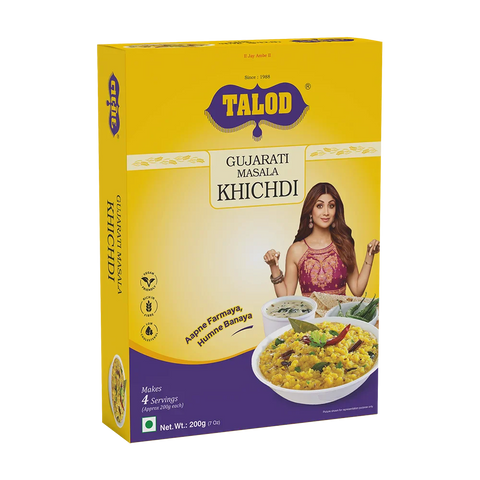 π Instant Mix Gujarati Masala Khichdi - Healthy & Tasty, 200 g (100% off)
