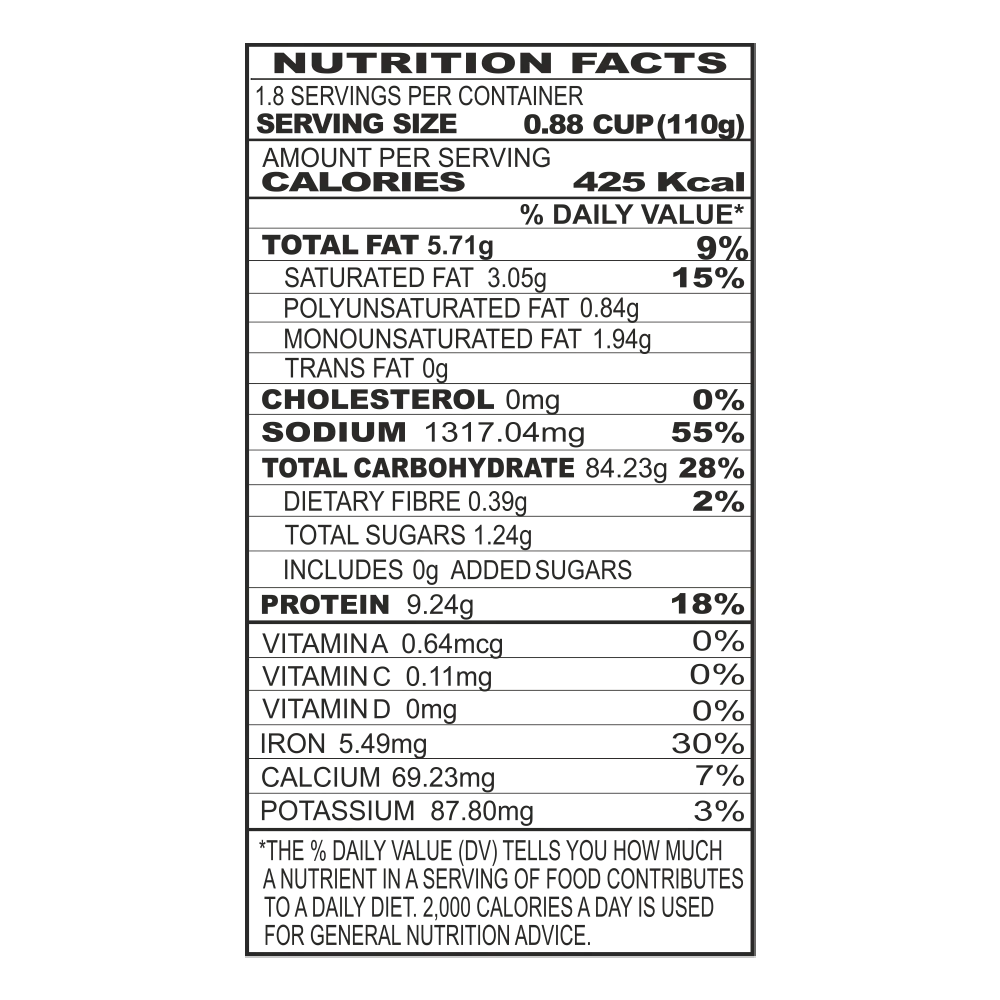 Rava Idli Instant Mix Flour – Healthy & Tasty, Makes 13 Servings, 200g