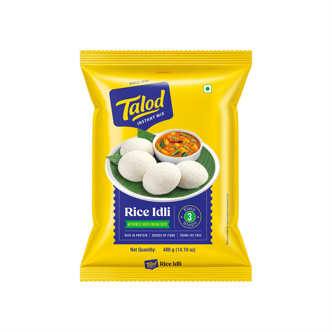 Rice Idli Instant Mix Flour – Healthy & Tasty, Makes 400g