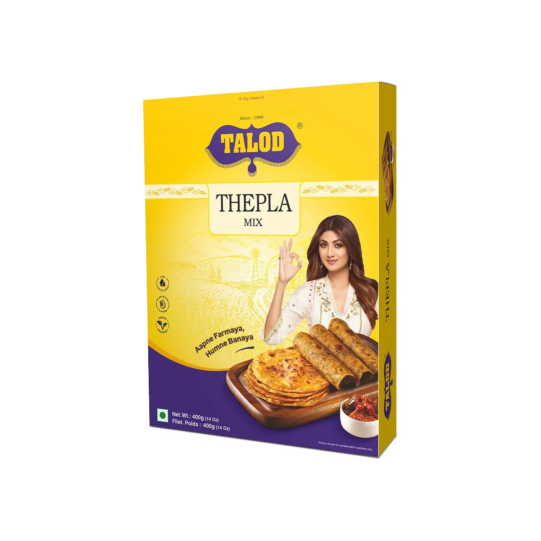 Thepla Instant Mix Flour – Healthy & Tasty, Makes 400g