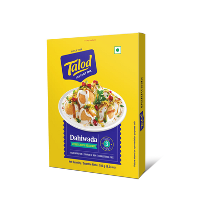 Dahiwada Instant Mix Flour – Healthy &amp; Tasty, Makes 18 Servings, 180g