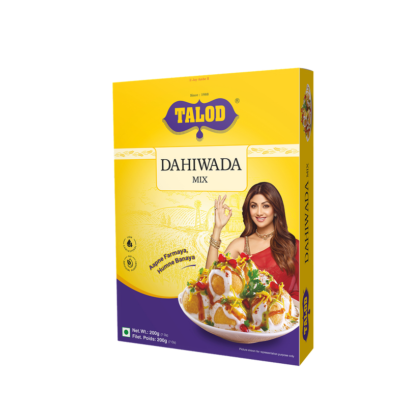 Dahiwada Instant Mix Flour – Healthy & Tasty, Makes 18 Servings, 200g