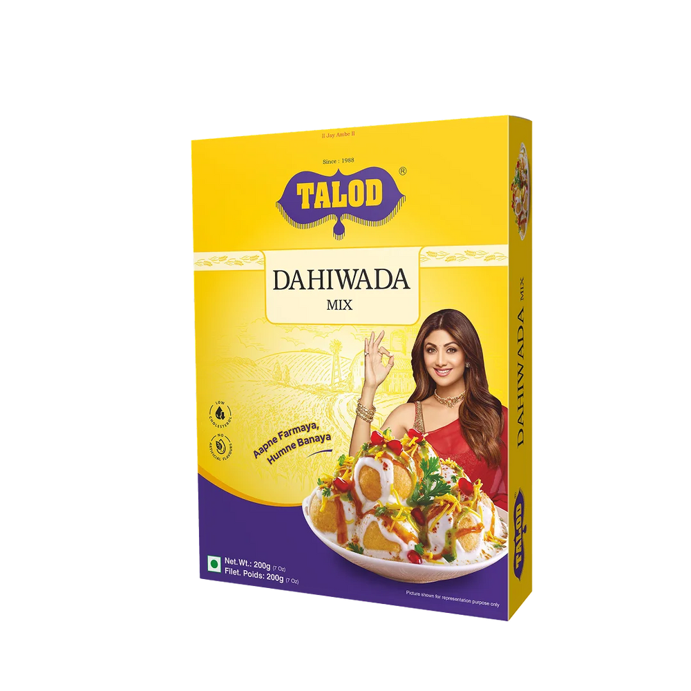 Dahiwada Instant Mix Flour – Healthy & Tasty, Makes 18 Servings, 200g