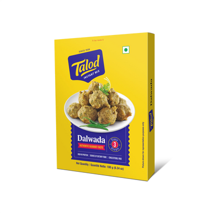 Dalwada Instant Mix Flour – Healthy &amp; Tasty, Makes 21 Servings, 180g