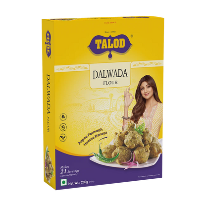 Dalwada Flour – Healthy &amp; Tasty, Makes 21 Servings, 200g