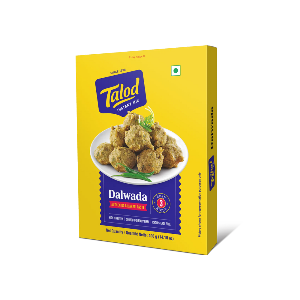 Dalwada Instant Mix Flour – Healthy & Tasty, Makes 400g