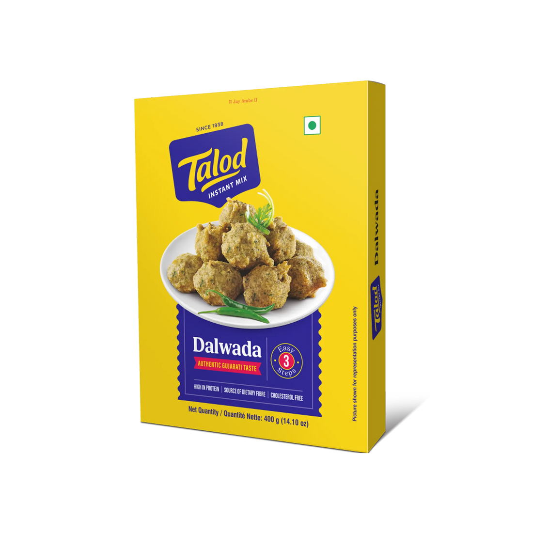 Dalwada Instant Mix Flour – Healthy &amp; Tasty, Makes 400g