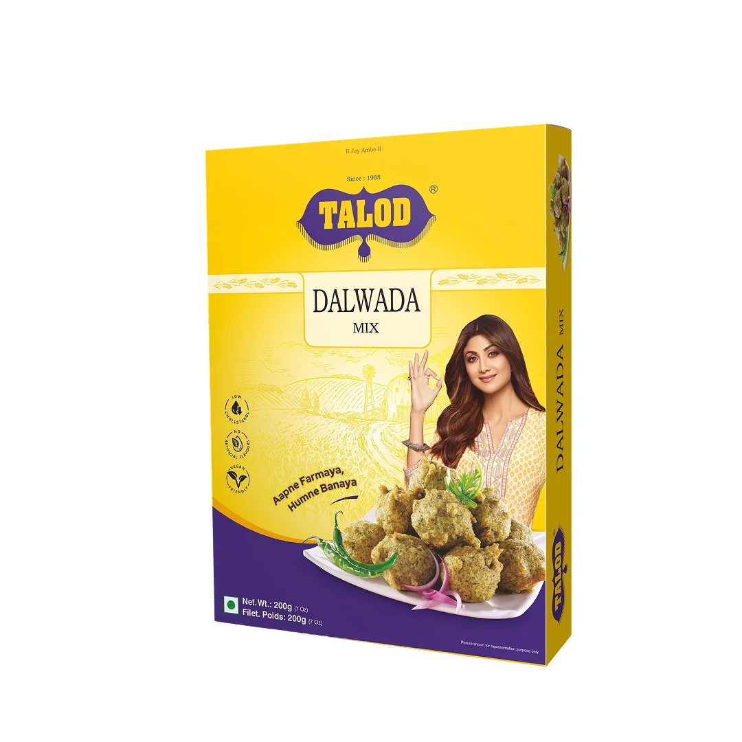 Dalwada Instant Mix Flour – Healthy & Tasty, Makes 21 Servings, 200g