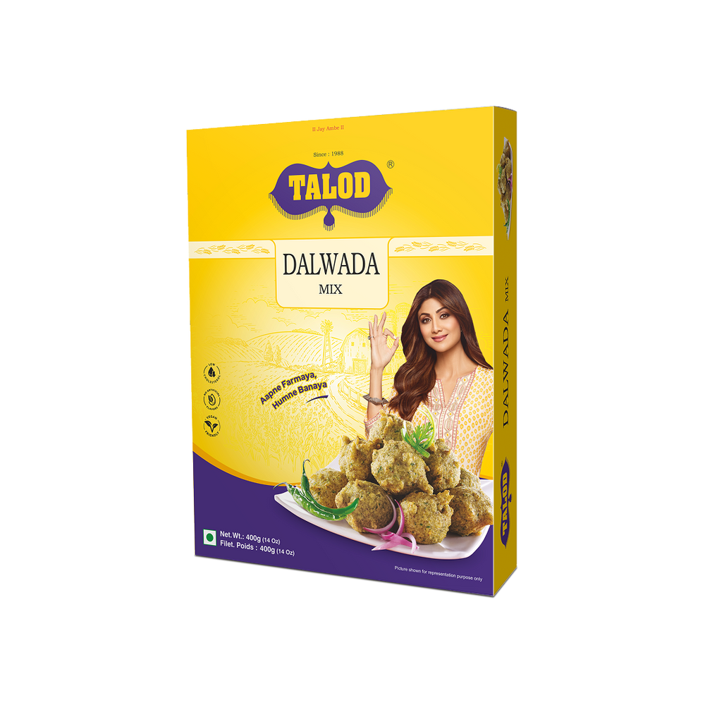 Dalwada Instant Mix Flour – Healthy & Tasty, Makes 400g