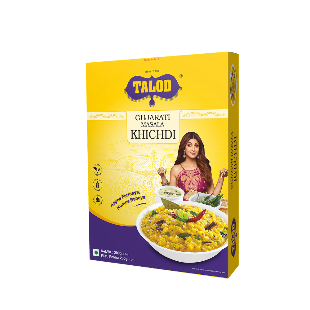 🎁 Instant Mix Gujarati Masala Khichdi - Healthy & Tasty, 200 g (100% off)