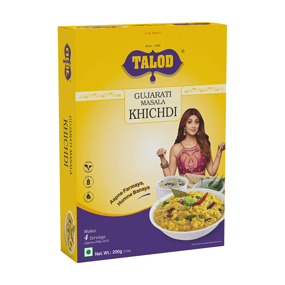 Instant Mix Gujarati Masala Khichdi - Healthy & Tasty, 200 g
