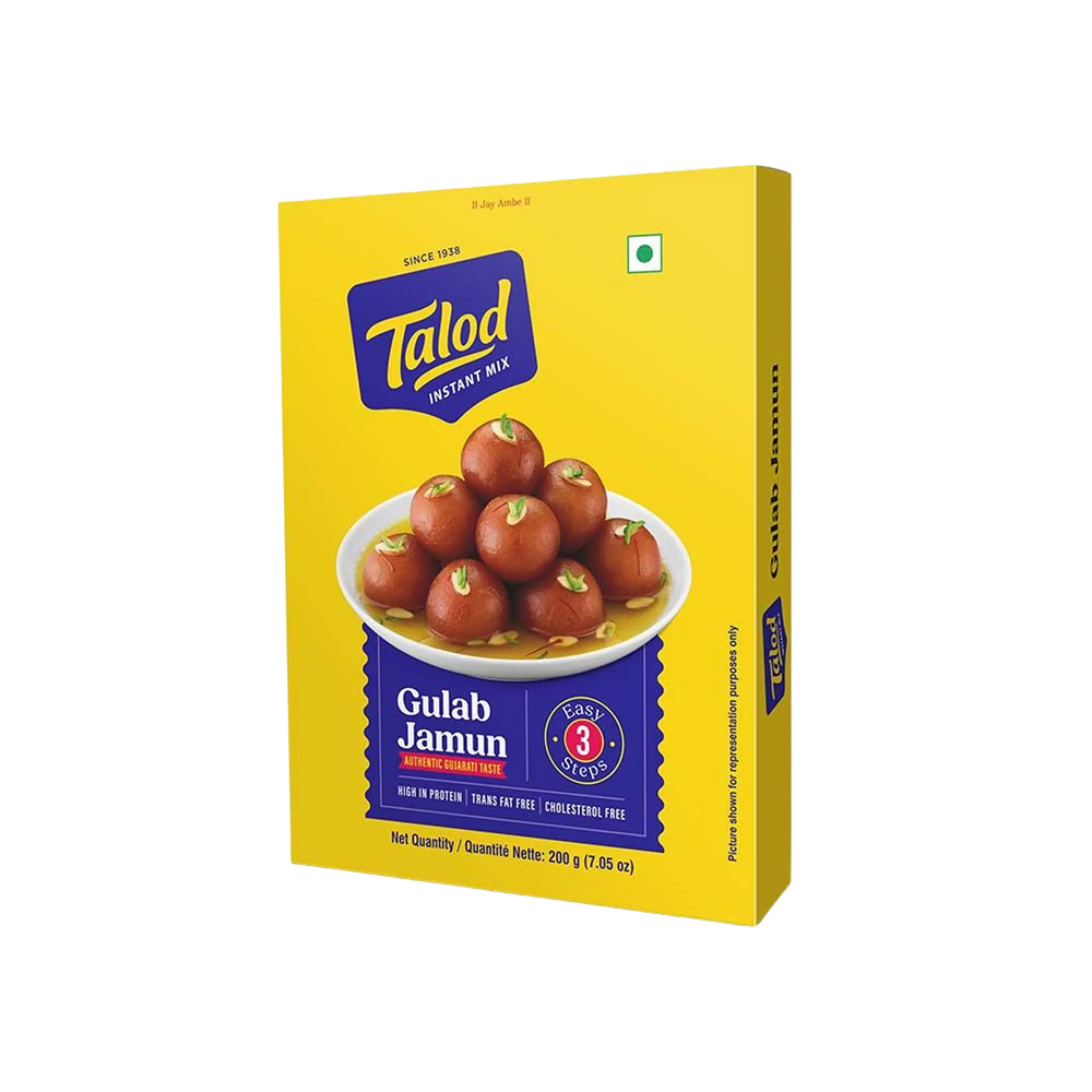 Gulab Jamun Flour Instant Mix– Healthy & Tasty, Makes 40 Servings, 180g