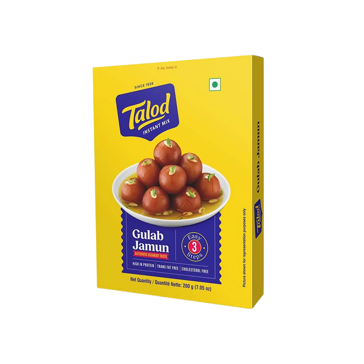 Gulab Jamun Flour Instant Mix– Healthy &amp; Tasty, Makes 40 Servings, 180g