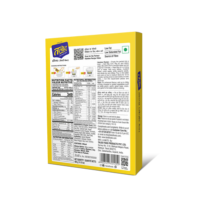 Handwa Instant Mix Flour-Healthy &amp; Tasty, Makes 400g