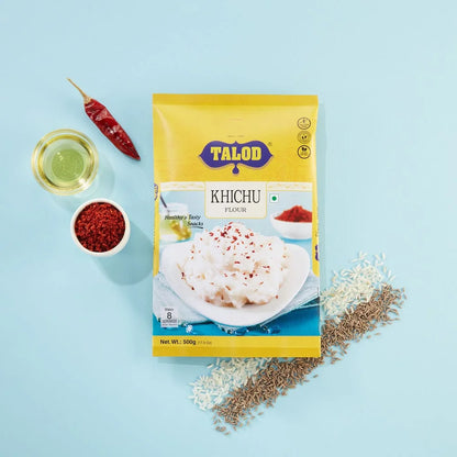Khichu Flour – Healthy &amp; Tasty, Makes 8 Servings, 500g
