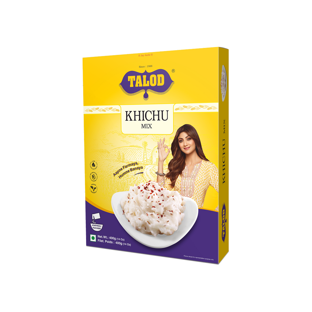 Khichu Instant Mix Flour – Healthy & Tasty, Makes 400g