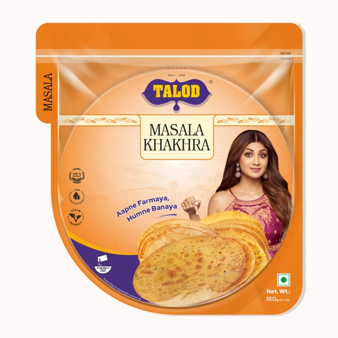 Masala Khakhra – Healthy &amp; Tasty, 180g