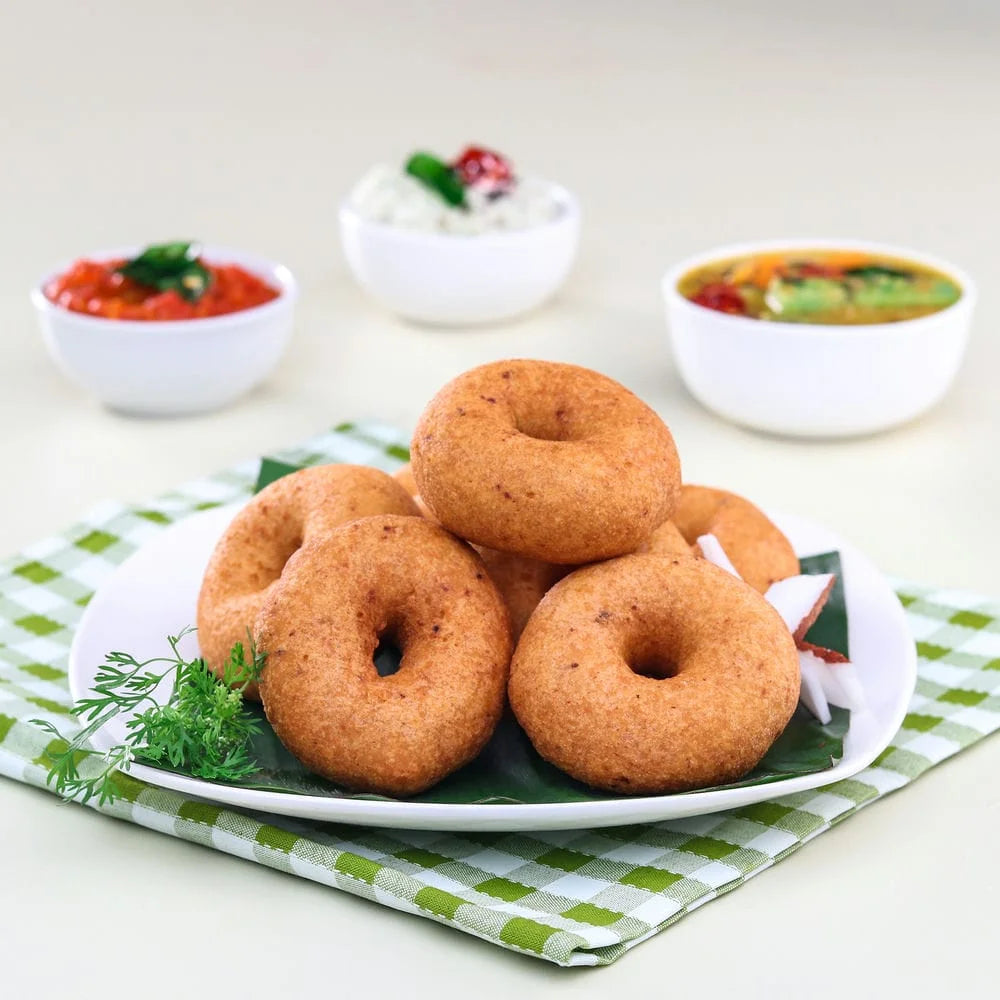 Medu Vada Instant Mix Flour – Healthy &amp; Tasty, Makes 11 Servings, 200g