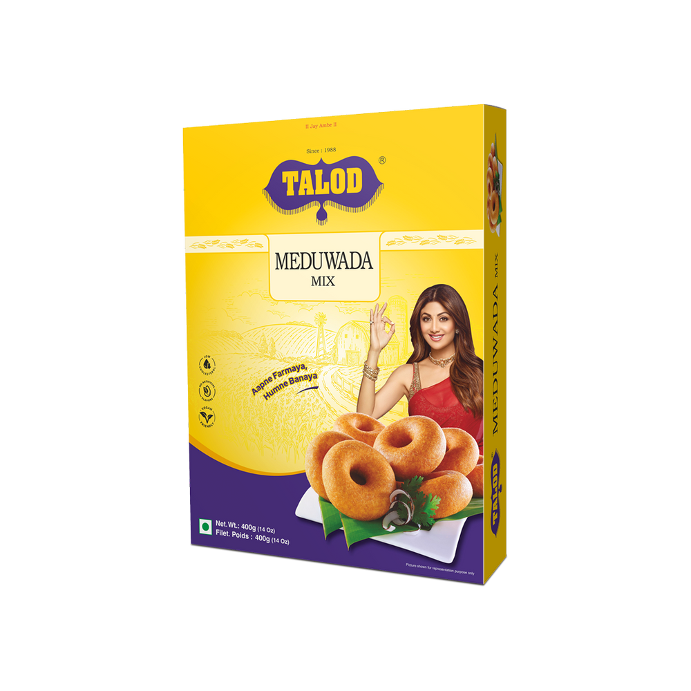 Medu Vada Instant Mix Flour – Healthy & Tasty, Makes 400g