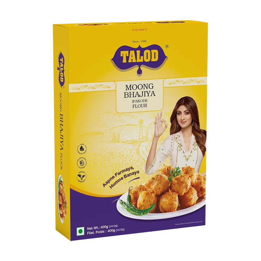 Moong Bhajiya Instant Mix – Healthy &amp; Tasty, Makes 400g