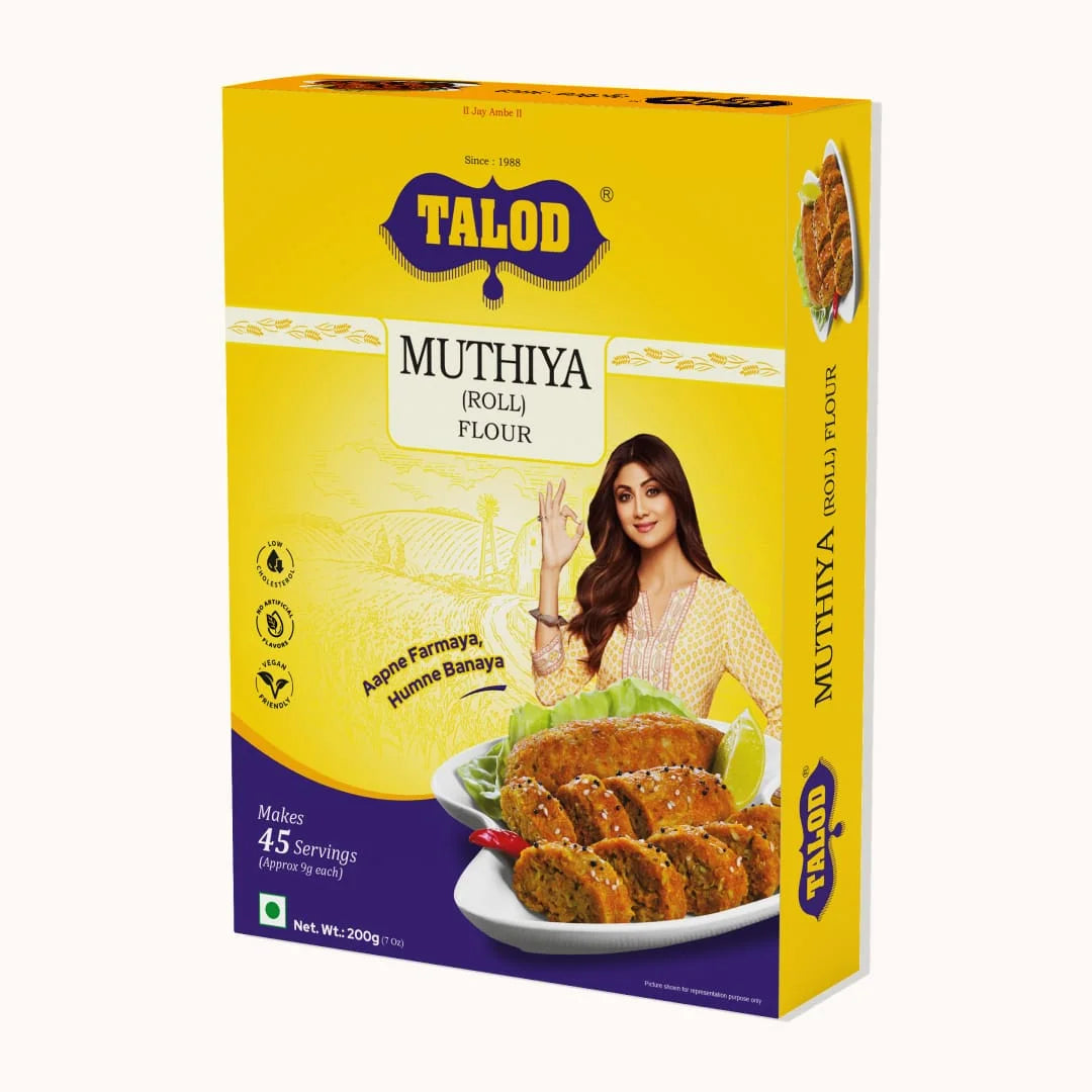 Muthiya Flour – Healthy &amp; Tasty, Makes 45 Servings, 200g