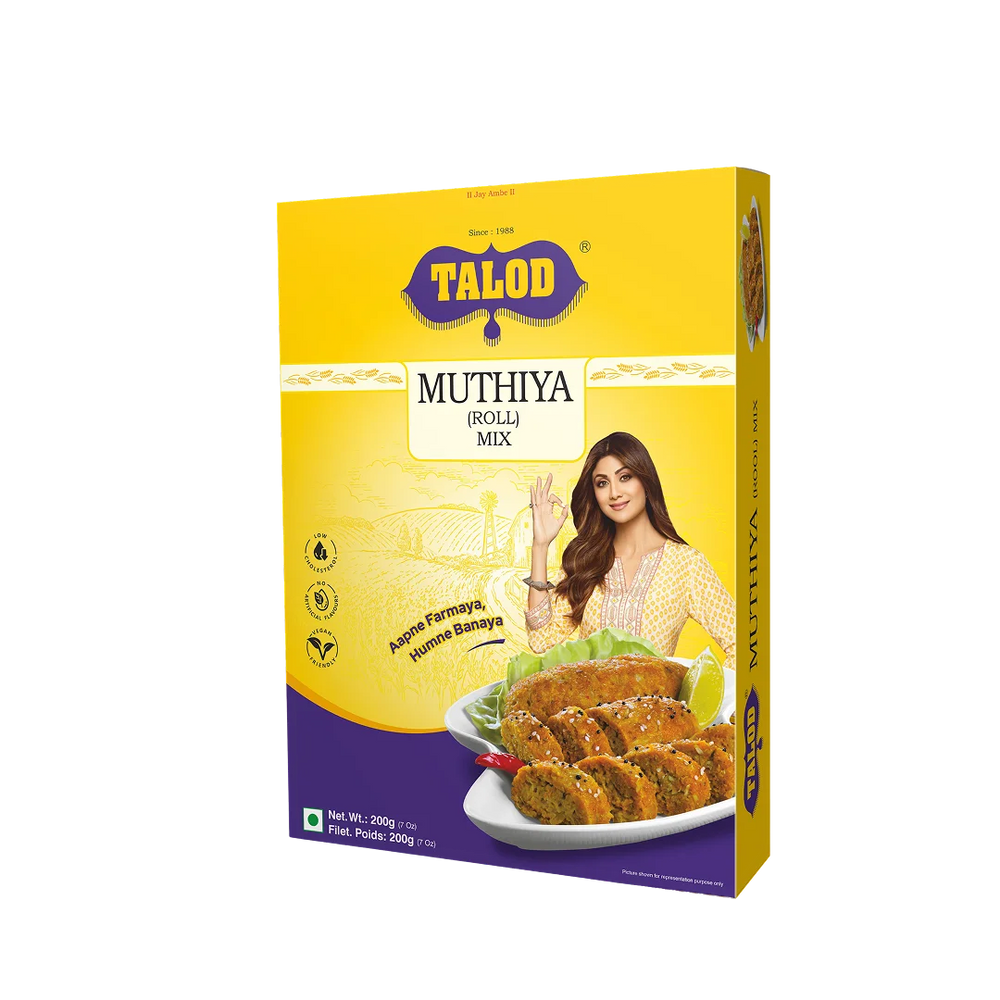 Muthiya Instant Mix Flour – Healthy & Tasty, Makes 45 Servings, 200g