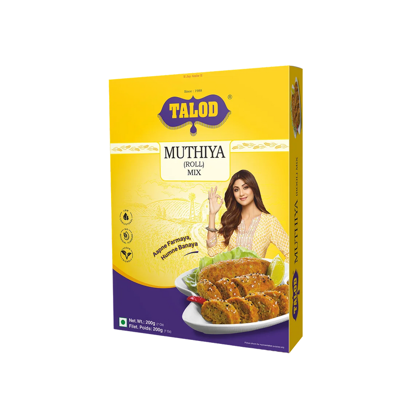 Muthiya Instant Mix Flour – Healthy & Tasty, Makes 45 Servings, 200g