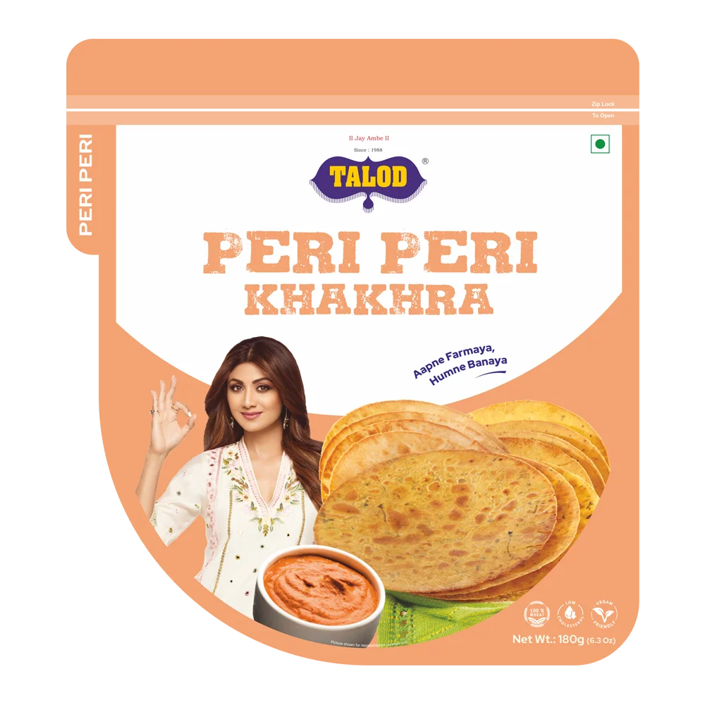 Peri Peri Khakhra – Healthy &amp; Tasty, 180g