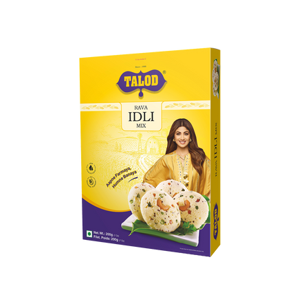 Rava Idli Instant Mix Flour – Healthy &amp; Tasty, Makes 13 Servings, 200g