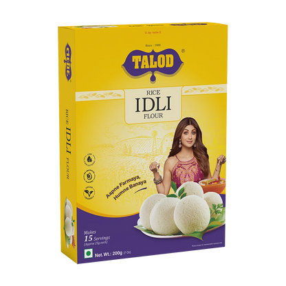 Rice Idli Instant Mix Flour – Healthy &amp; Tasty, Makes 15 Servings, 200g