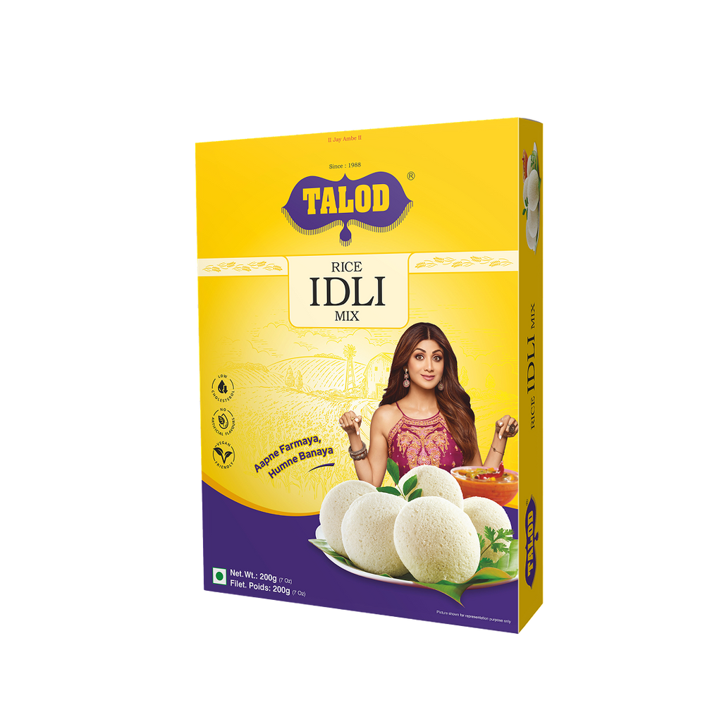 Rice Idli Instant Mix Flour – Healthy & Tasty, Makes 15 Servings, 200g