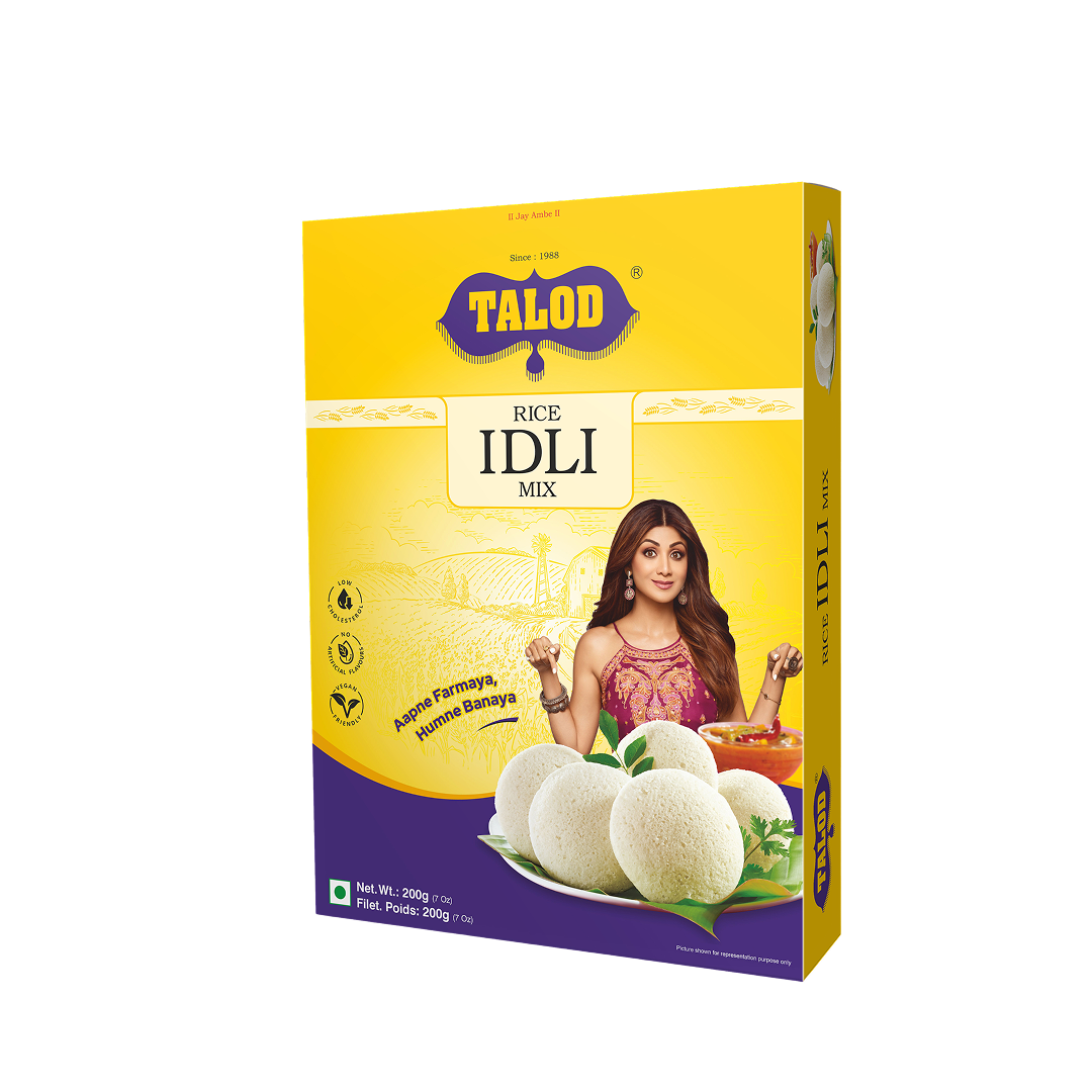 Rice Idli Instant Mix Flour – Healthy &amp; Tasty, Makes 15 Servings, 200g