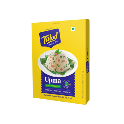 Upma Instant Mix Flour – Healthy &amp; Tasty, Makes 7 Servings, 180g