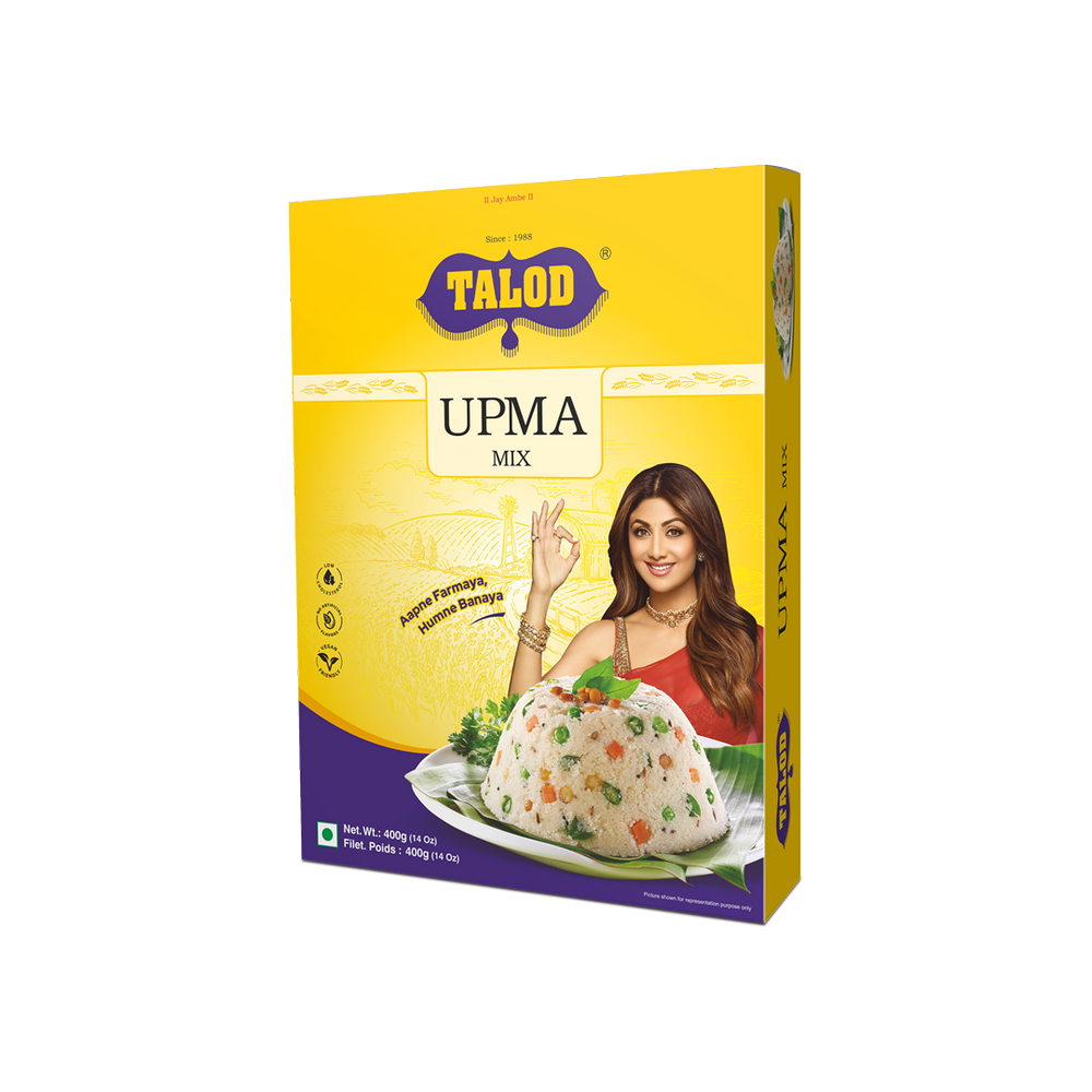 Upma Instant Mix Flour – Healthy & Tasty, Makes 400g