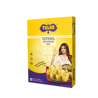 Vatidal Khaman Instant Mix Flour - Makes 25 Servings, 200 g