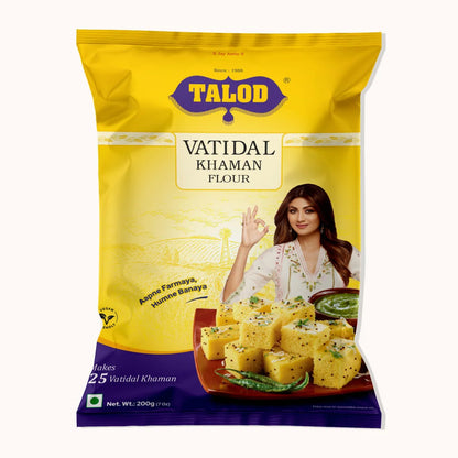 Vatidal Khaman Flour - Makes 25 Servings, 200 g